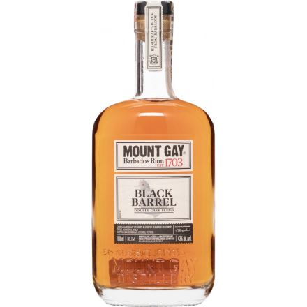 Rum Mount gay black barrel 43% 0.7l